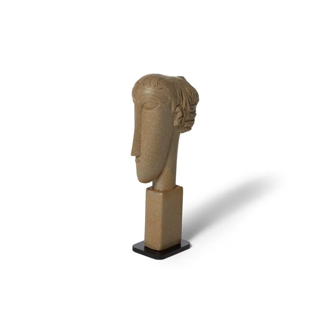 Amedeo Modigliani: Green Tête Sculpture*The Met Store Store