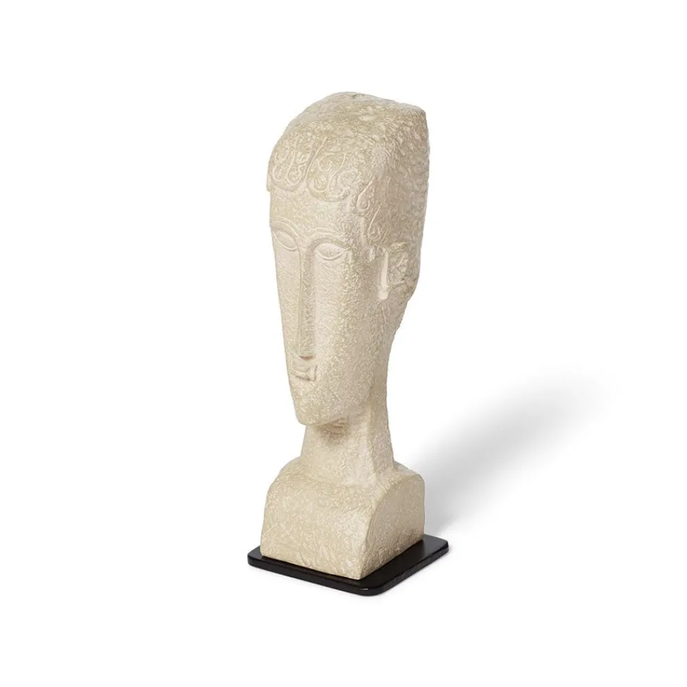 Amedeo Modigliani: Medium Stone Tête Sculpture*The Met Store Hot