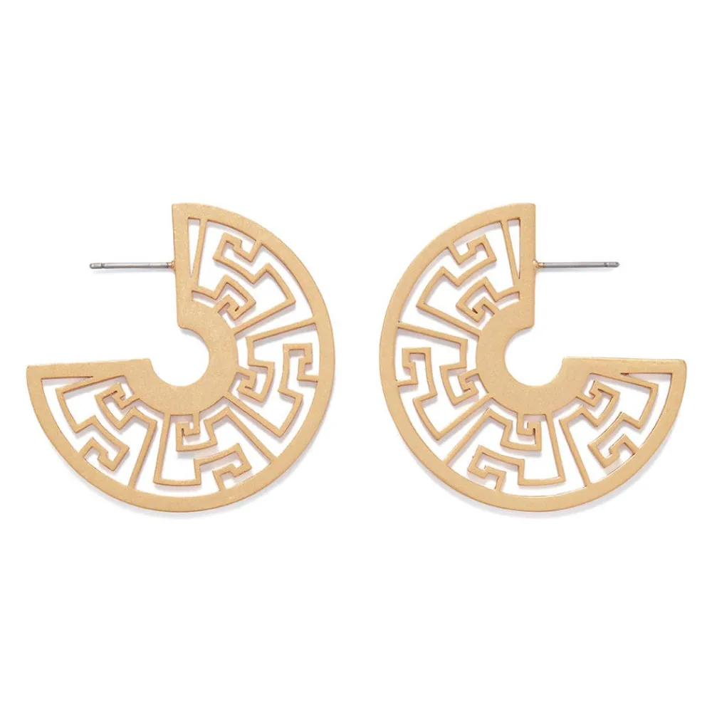 Ancient Fretwork Earrings*The Met Store Best