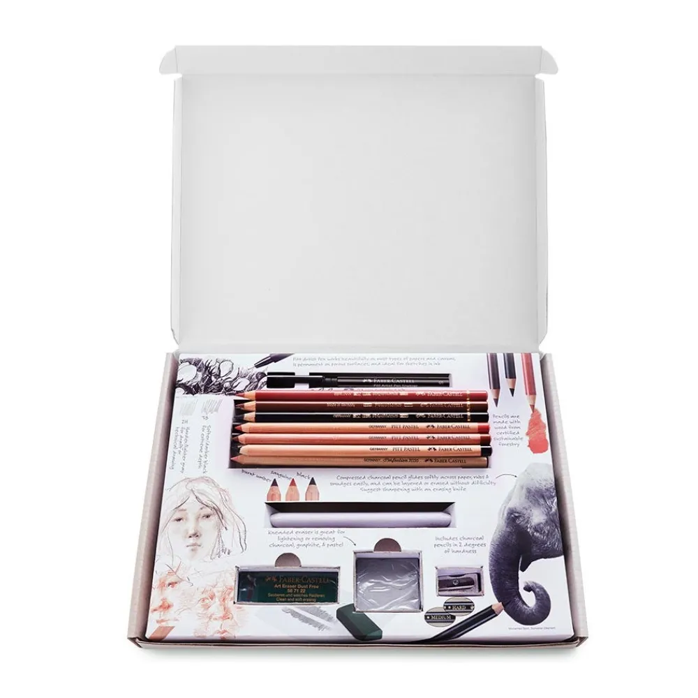 Art & Graphic Try It Box: Dry Mediums*The Met Store Outlet