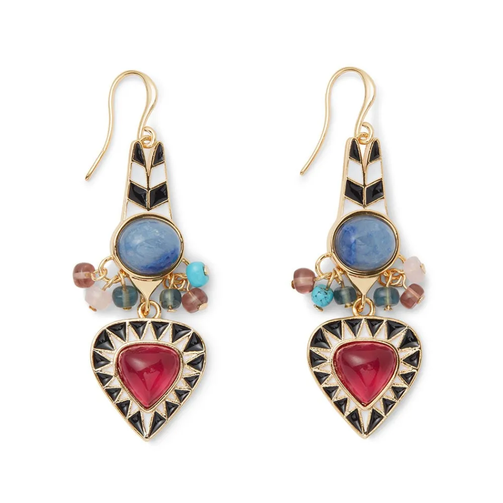 Atef Crown Statement Drop Earrings*The Met Store Outlet