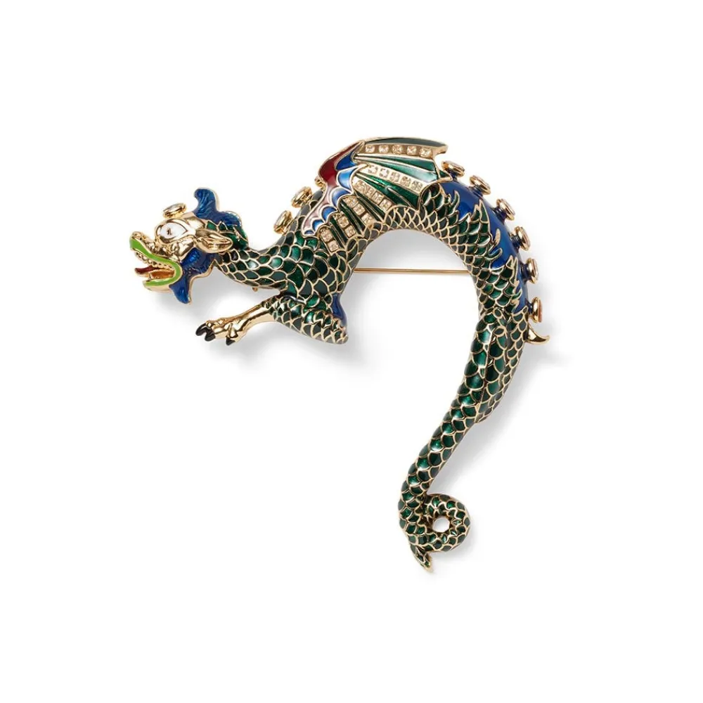 Bohemian Dragon Brooch*The Met Store Fashion