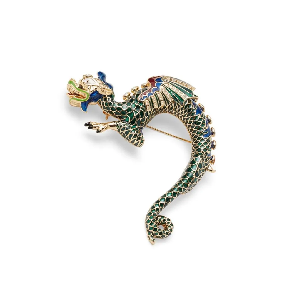 Bohemian Dragon Brooch*The Met Store Fashion