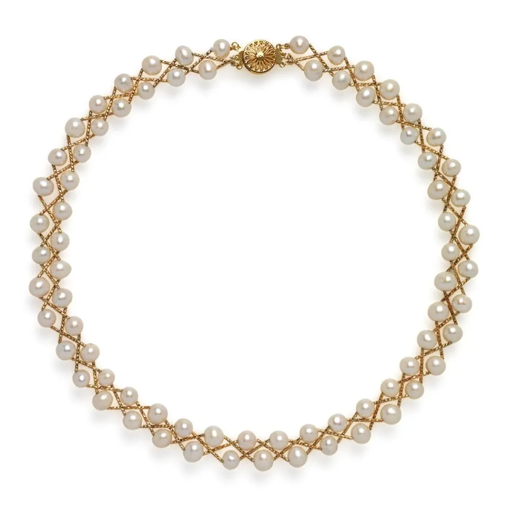 Braided Pearl Necklace*The Met Store Clearance