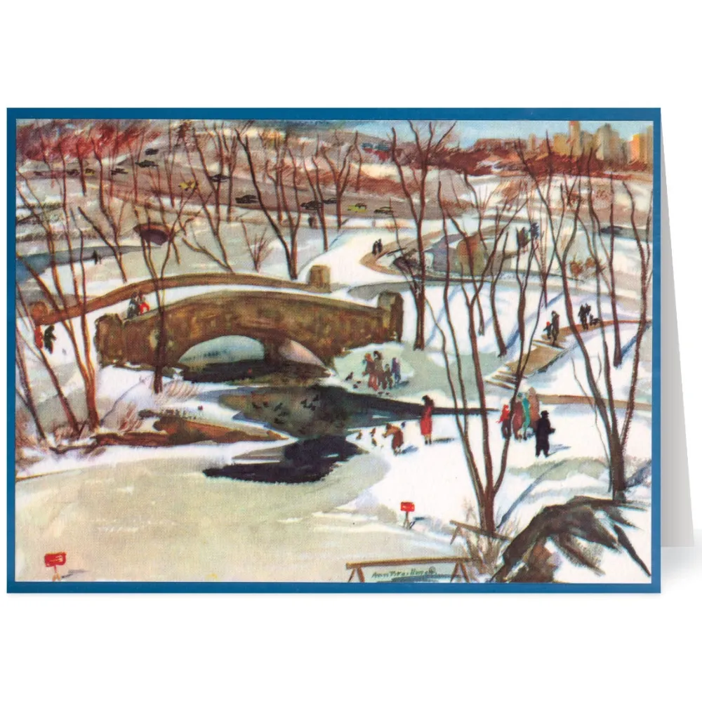 Brockman: Park in Winter Holiday Cards*The Met Store Shop