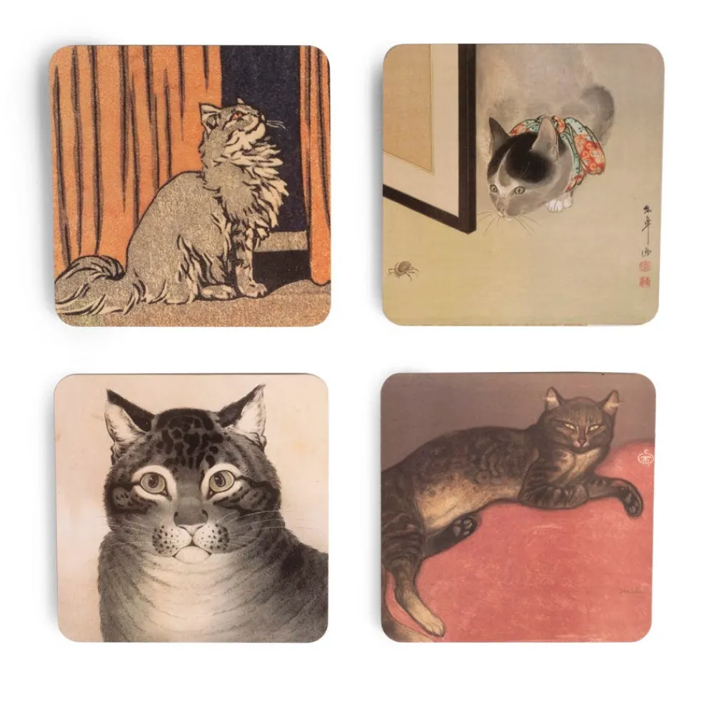 Cats Coasters*The Met Store Fashion