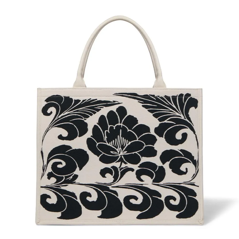 Chinese Peony Oversize Structured Tote*The Met Store Hot