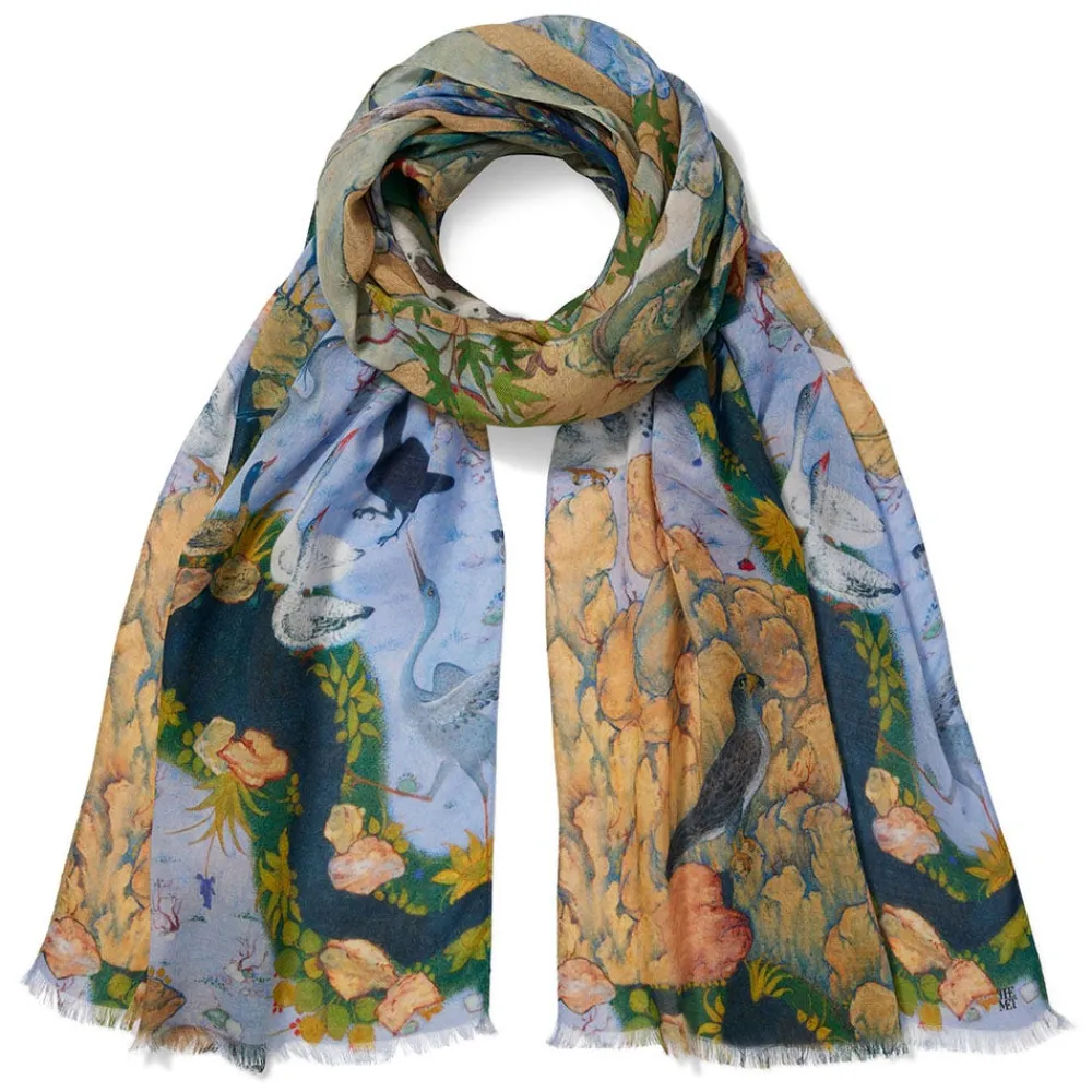 Concourse of the Birds Oblong Scarf*The Met Store Clearance