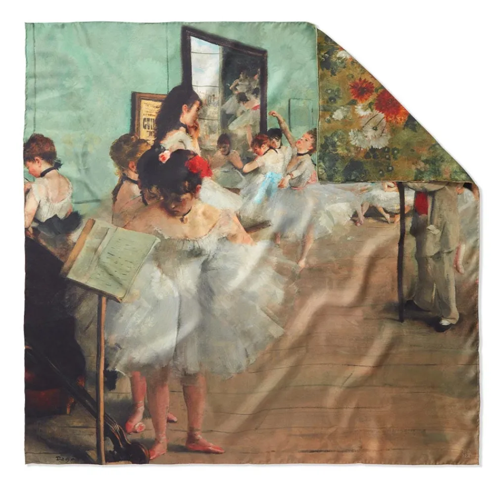 Degas Impressions Double-Sided Square Silk Scarf*The Met Store Discount