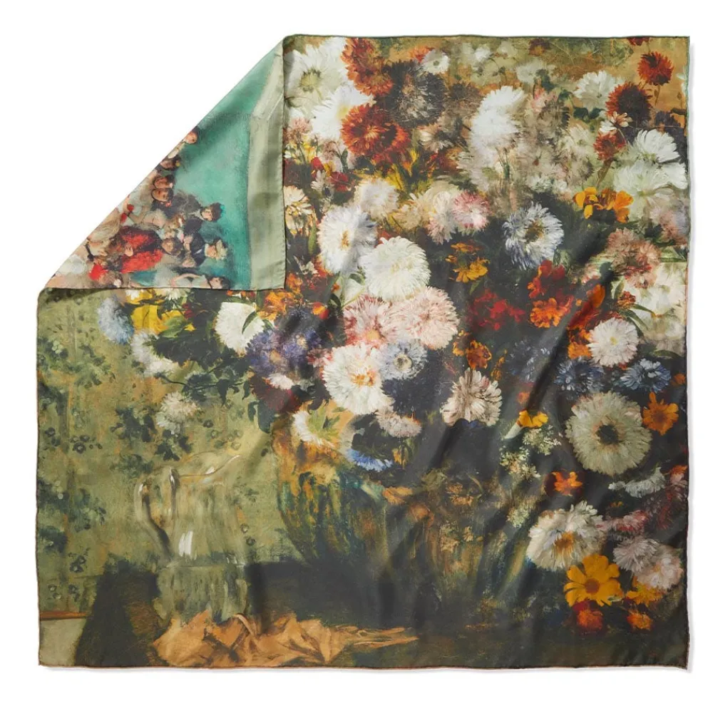 Degas Impressions Double-Sided Square Silk Scarf*The Met Store Discount