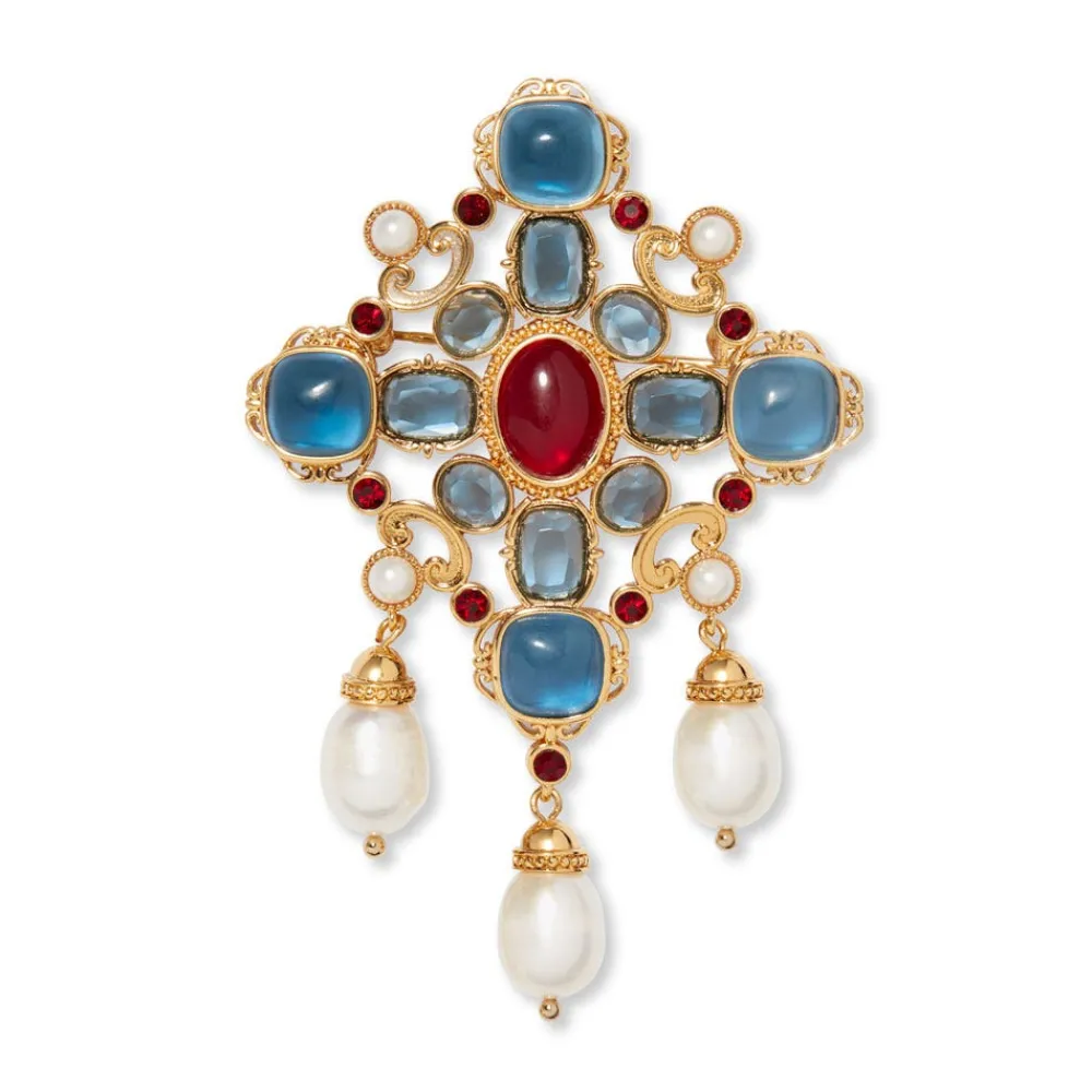 Ellen Jeweled Brooch*The Met Store New