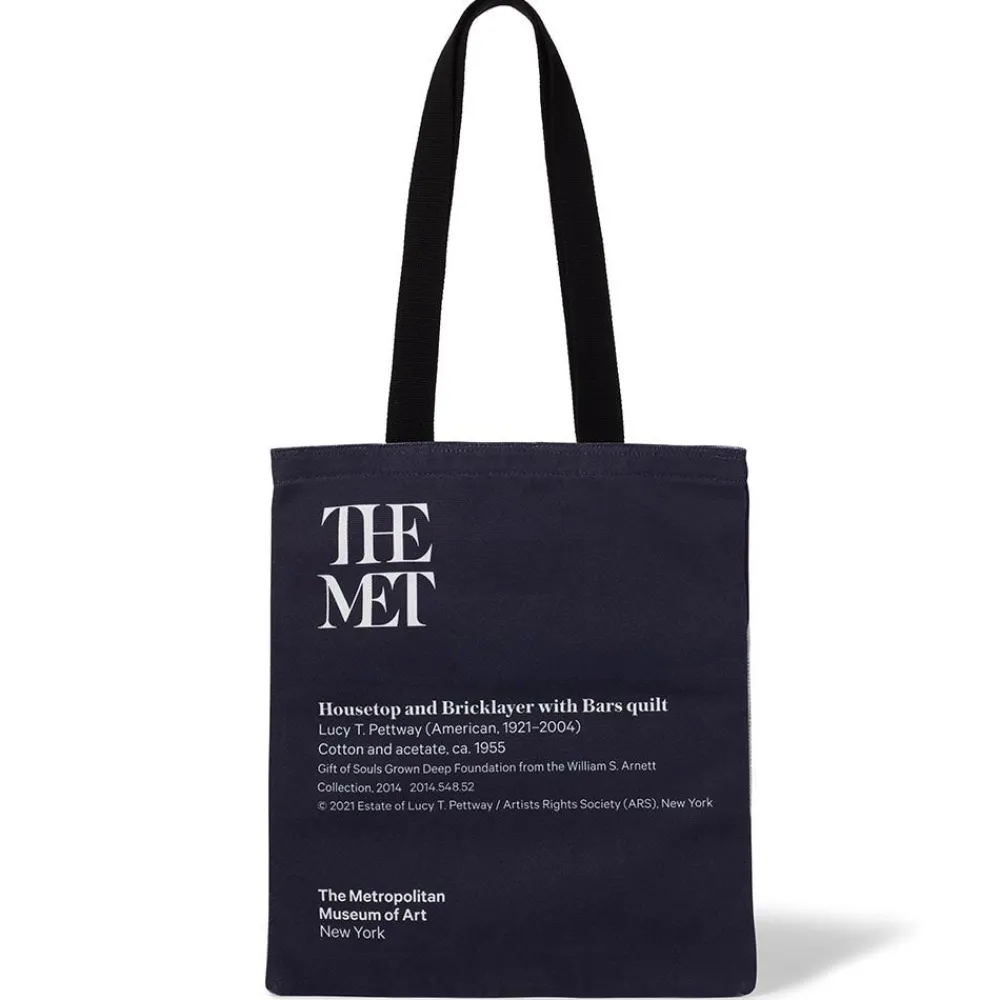 Gee's Bend Pettway Quilt Design Tote*The Met Store Hot