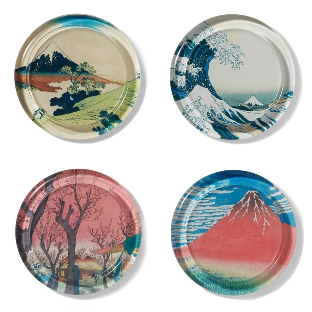 Hokusai Prints Glass Coasters*The Met Store Best Sale