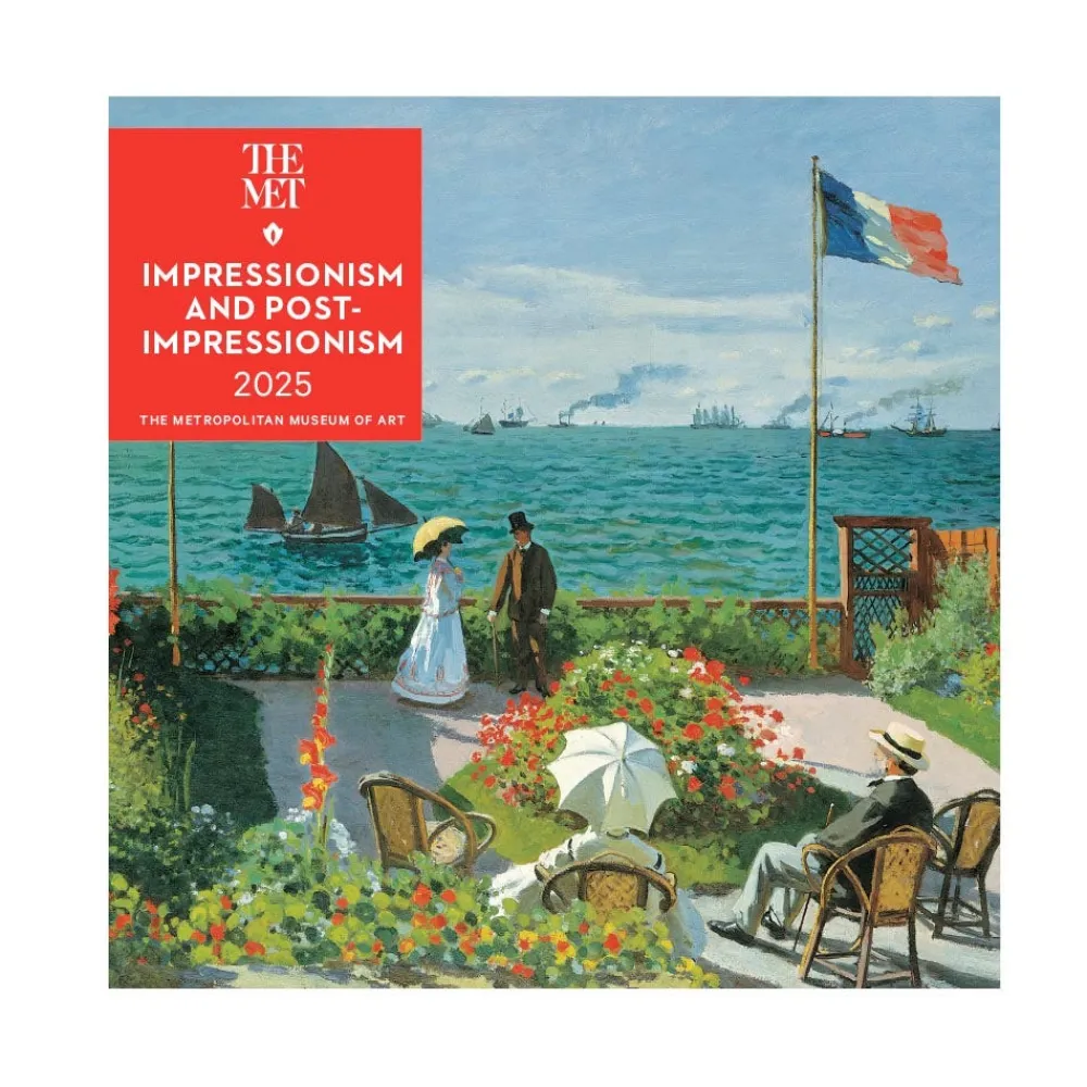 Impressionism and Post-Impressionism Mini Wall Calendar 2025*The Met Store Cheap