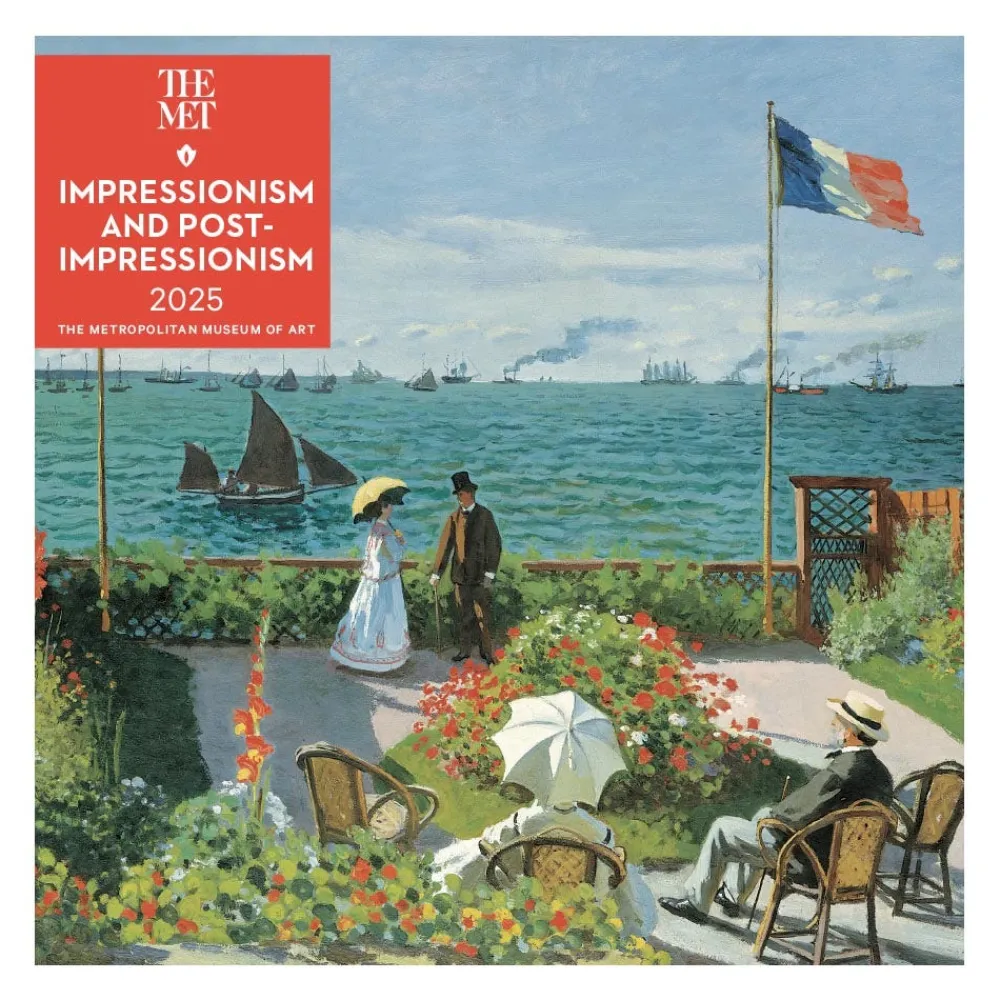 Impressionism and Post-Impressionism Wall Calendar 2025*The Met Store Clearance