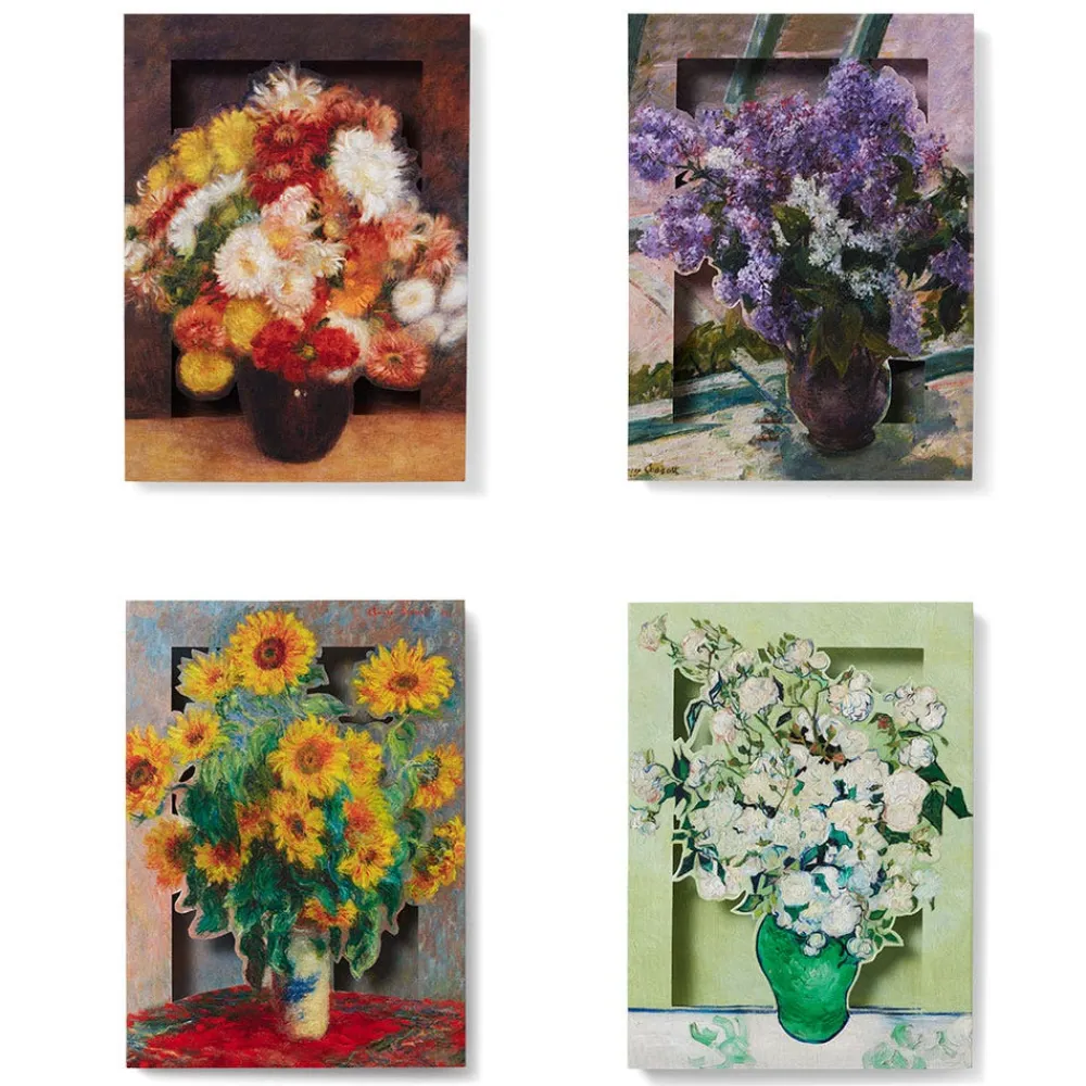 Impressionist & Post-Impressionist Bouquets Pop-Up Cards*The Met Store Clearance