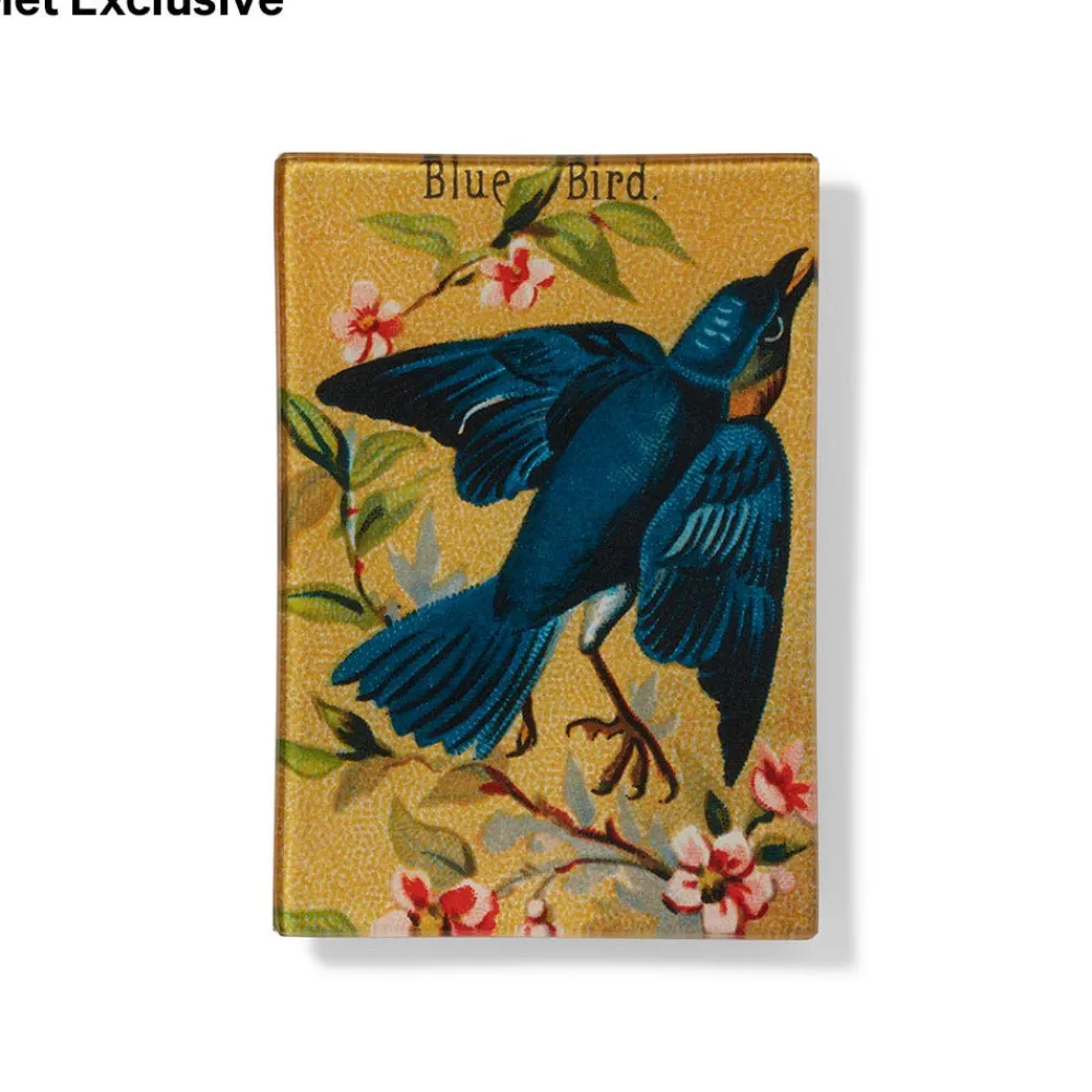 John Derian Bluebird Mini Decoupage Tray*The Met Store Best