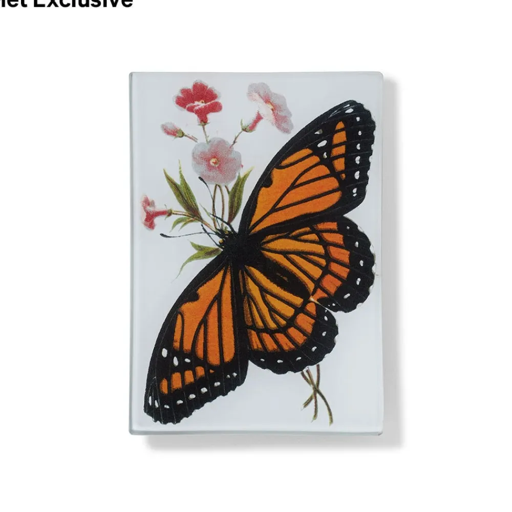 John Derian Dark Veinlet Butterfly Mini Decoupage Tray*The Met Store Store