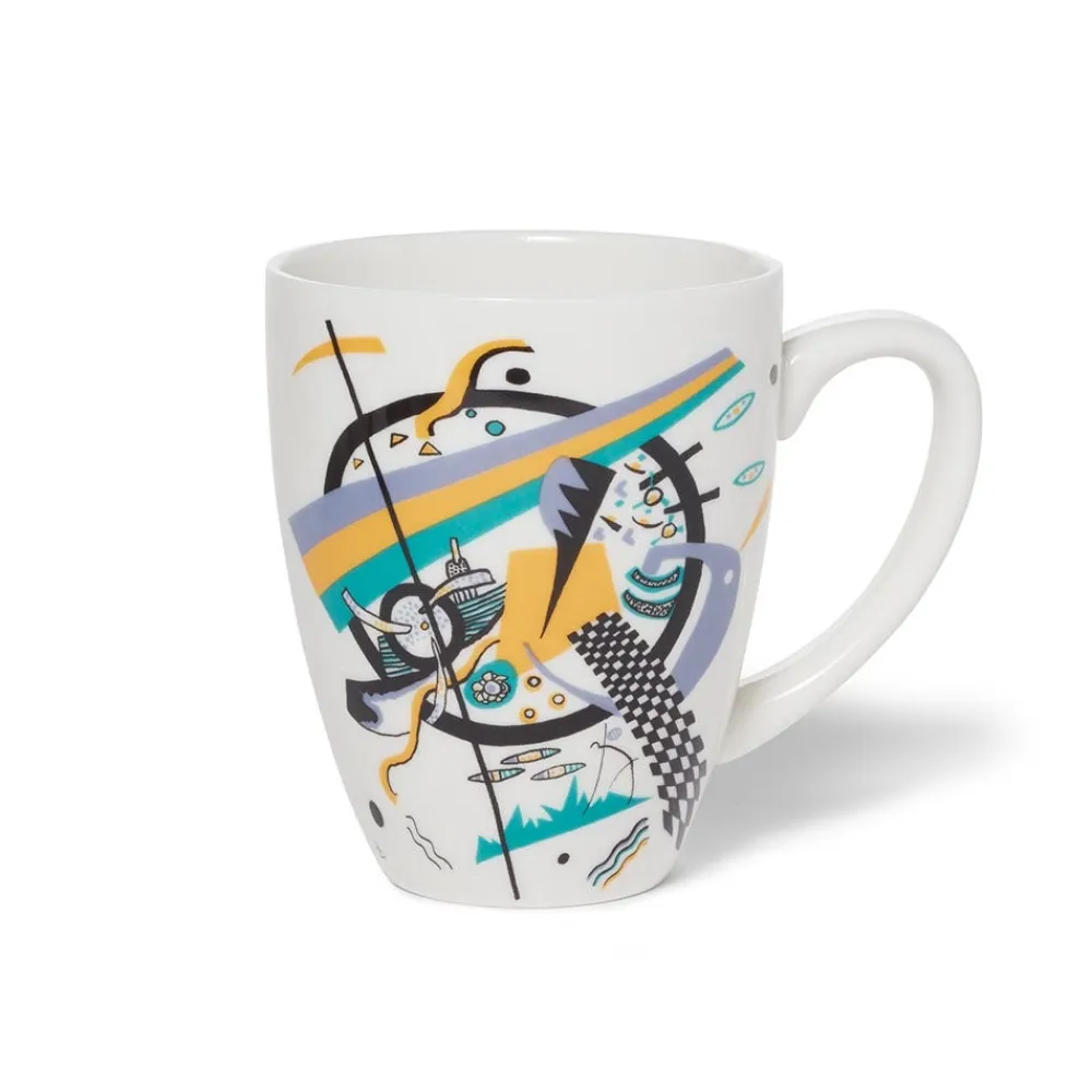 Kandinsky Small Worlds Covered Mug with Tea Infuser*The Met Store Hot