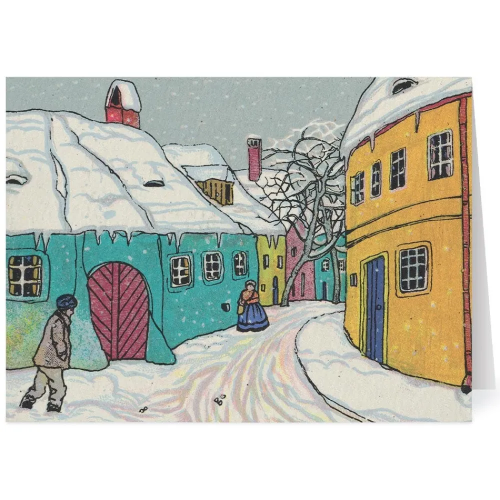 Krenek: Houses in the Snow Holiday Cards*The Met Store New