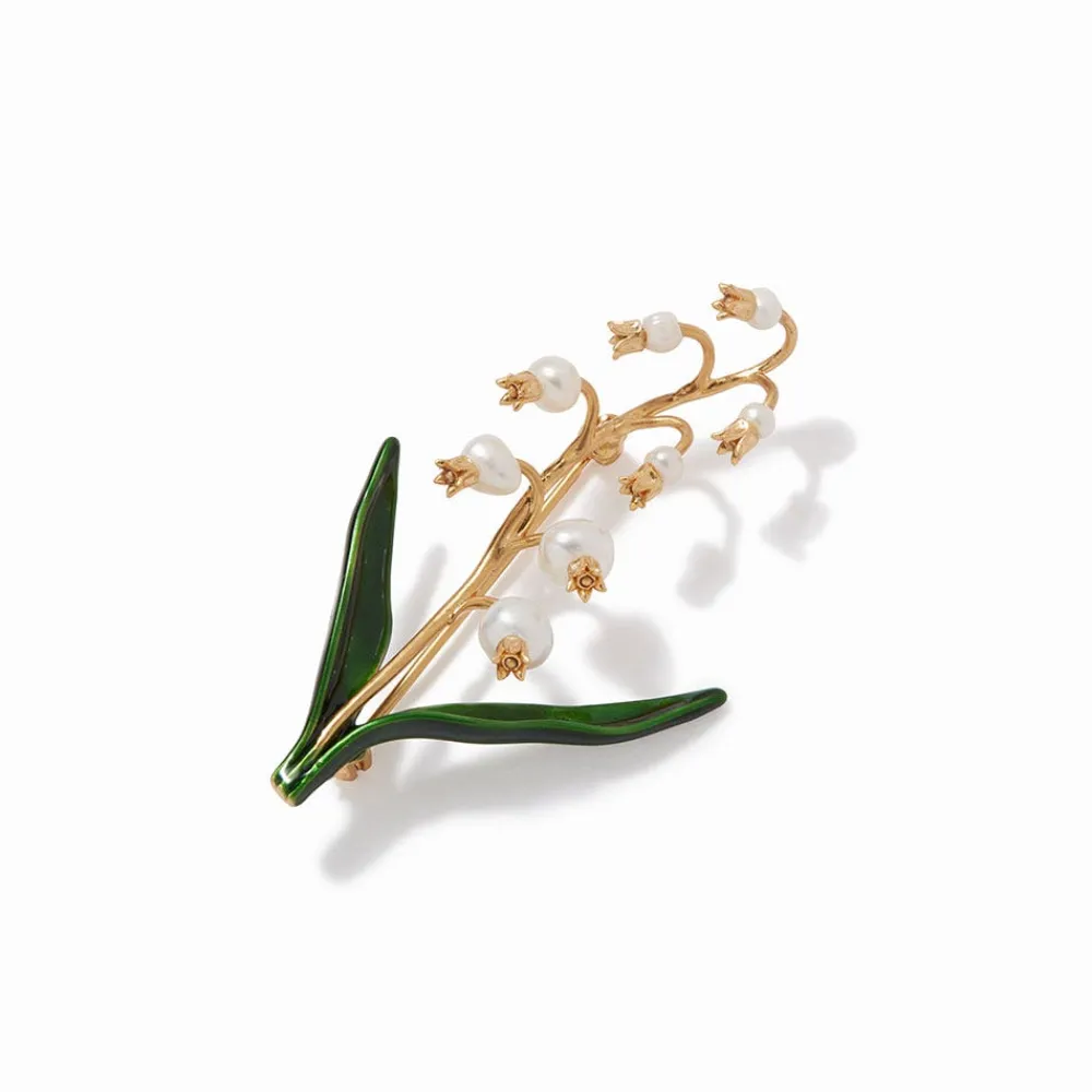 Lily-of-the-Valley Brooch*The Met Store Cheap