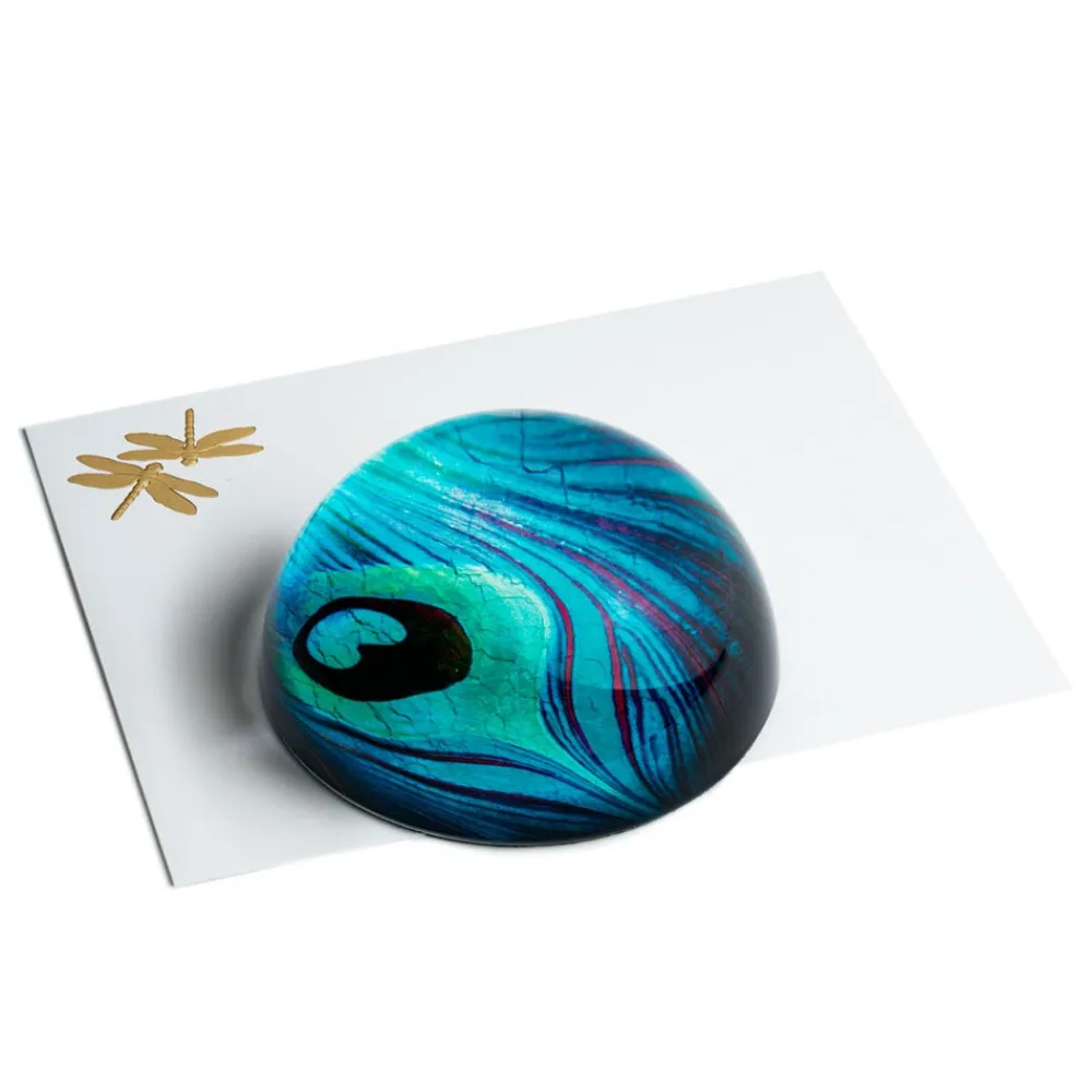 Louis C. Tiffany Peacock Feather Paperweight*The Met Store Best Sale