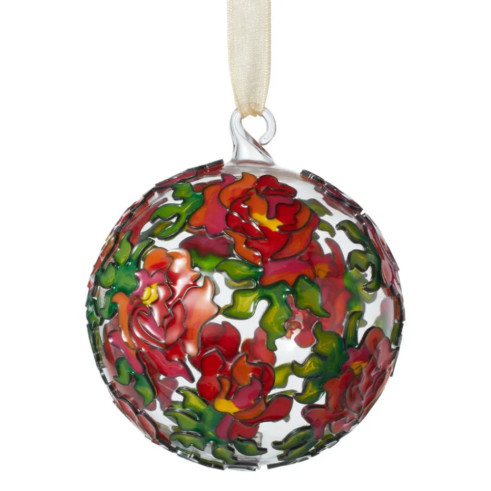 Louis C. Tiffany Peonies Cloisonné Ornament*The Met Store Sale