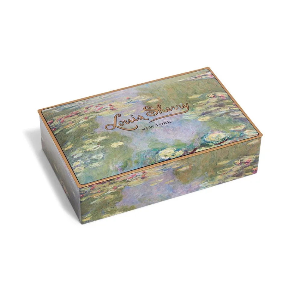 Louis Sherry Monet Water Lilies 12-Piece Chocolate Tin*The Met Store Shop