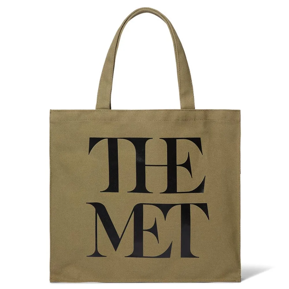 Met Logo Canvas Tote*The Met Store Clearance