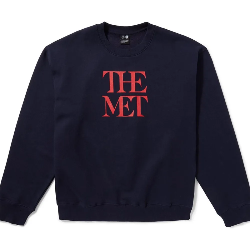 Met Logo Crew Neck Sweatshirt*The Met Store Discount