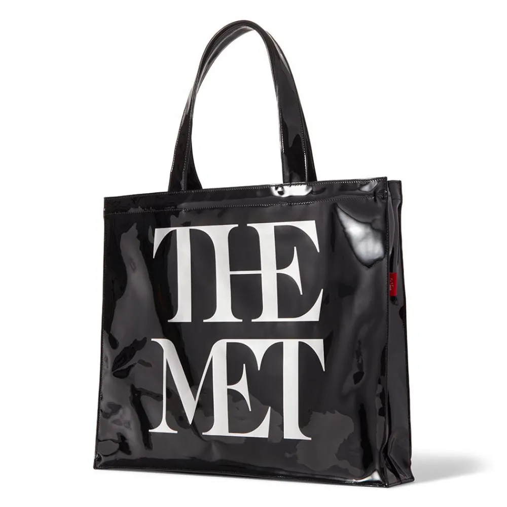 Met Logo Vinyl Tote*The Met Store Sale