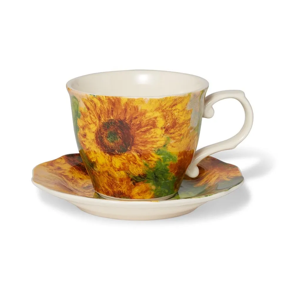 Monet Sunflowers Teacup and Saucer*The Met Store Fashion