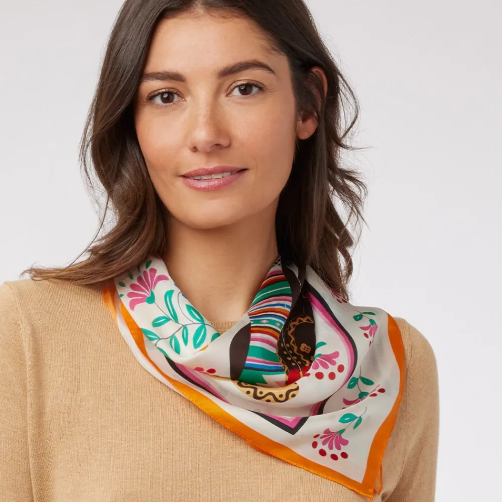 Mérida Saltillo Dress Silk Neckerchief*The Met Store Online