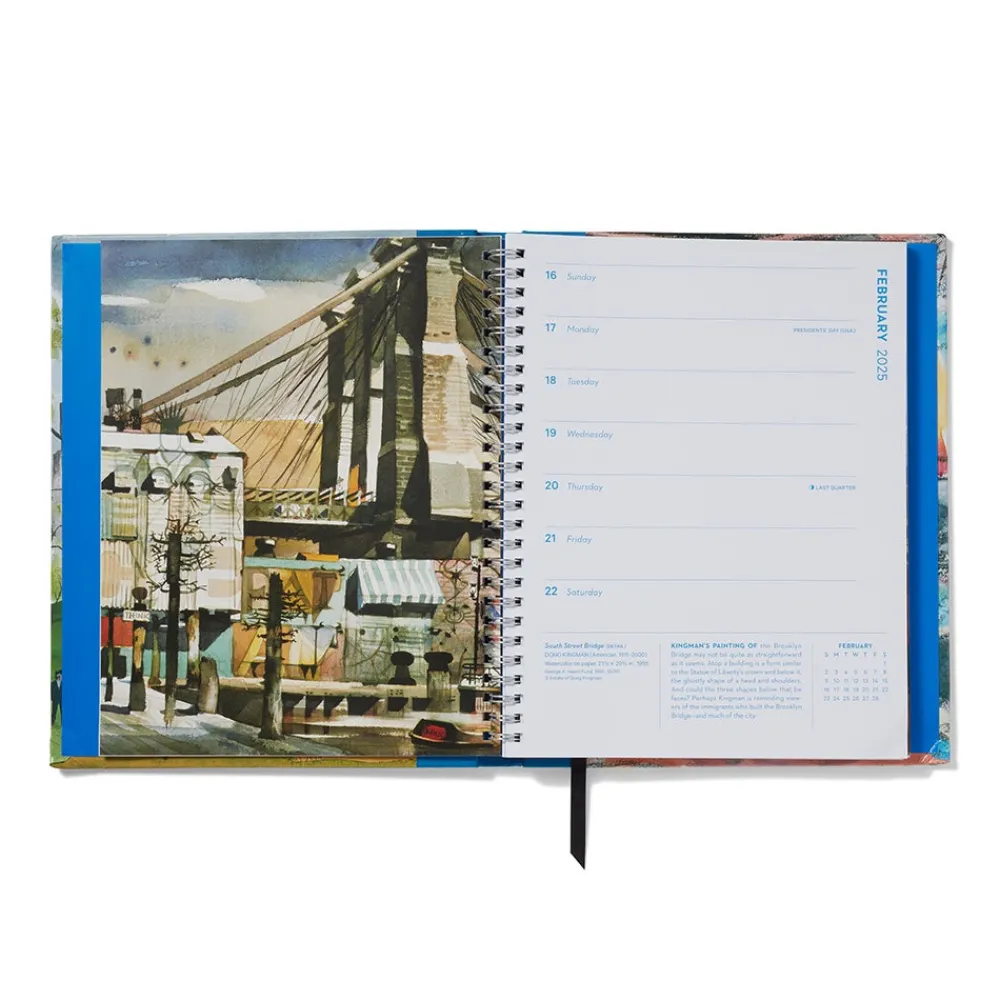 New York in Art Deluxe Engagement Calendar 2025*The Met Store Sale