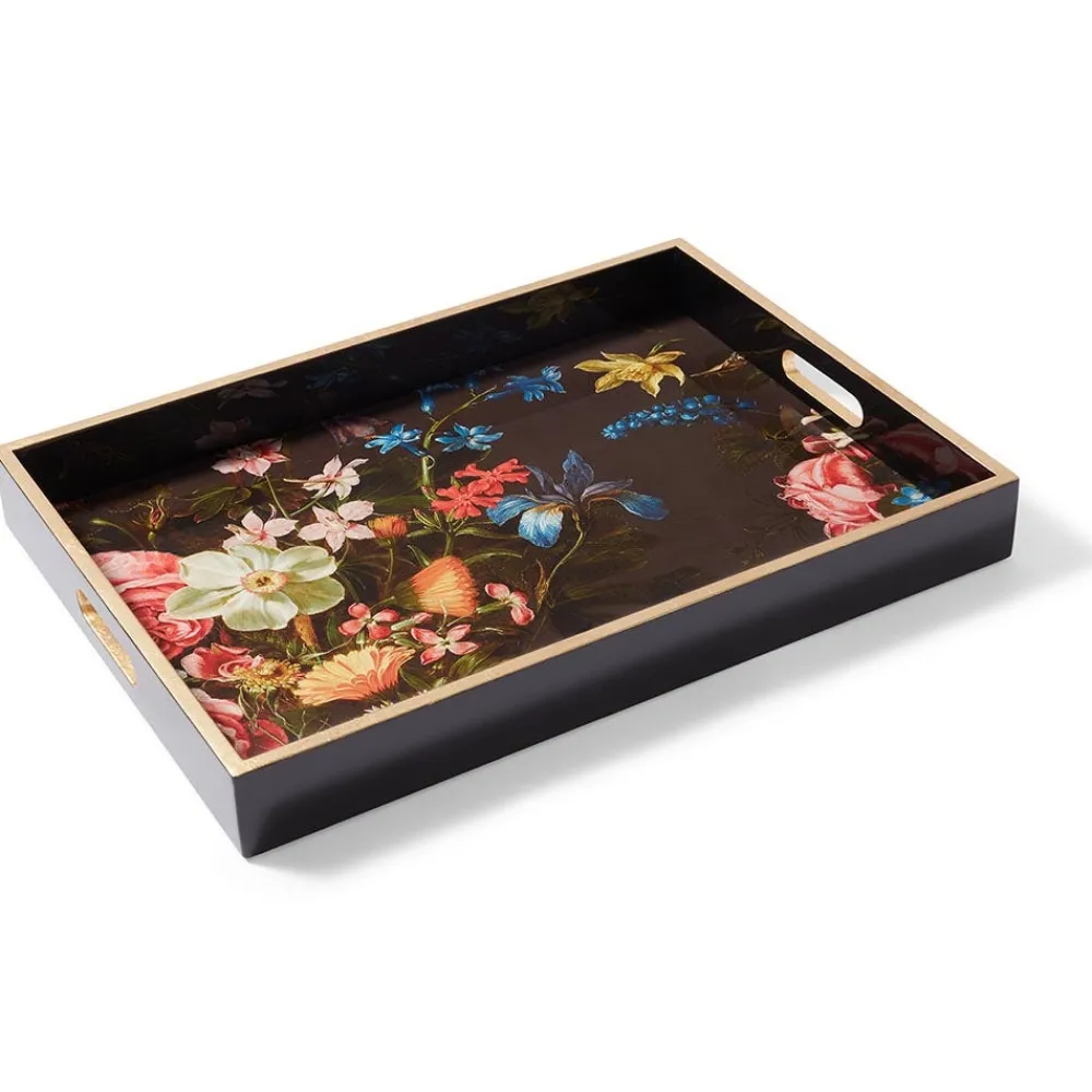 Peeters Bouquet of Flowers Lacquer Tray*The Met Store Flash Sale