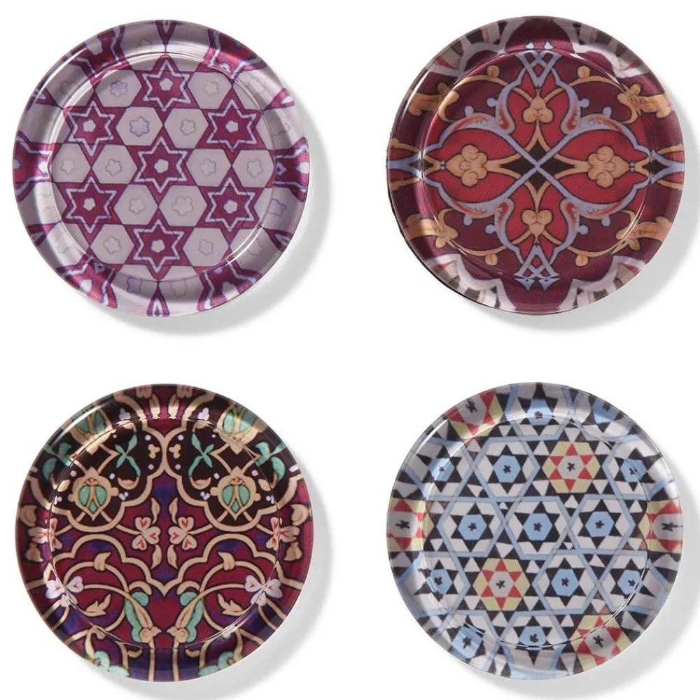 Persian Patterns Glass Coasters*The Met Store Hot