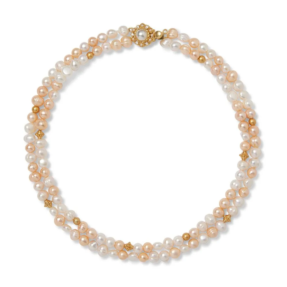 Philippine Pearl Double-Strand Necklace*The Met Store Best