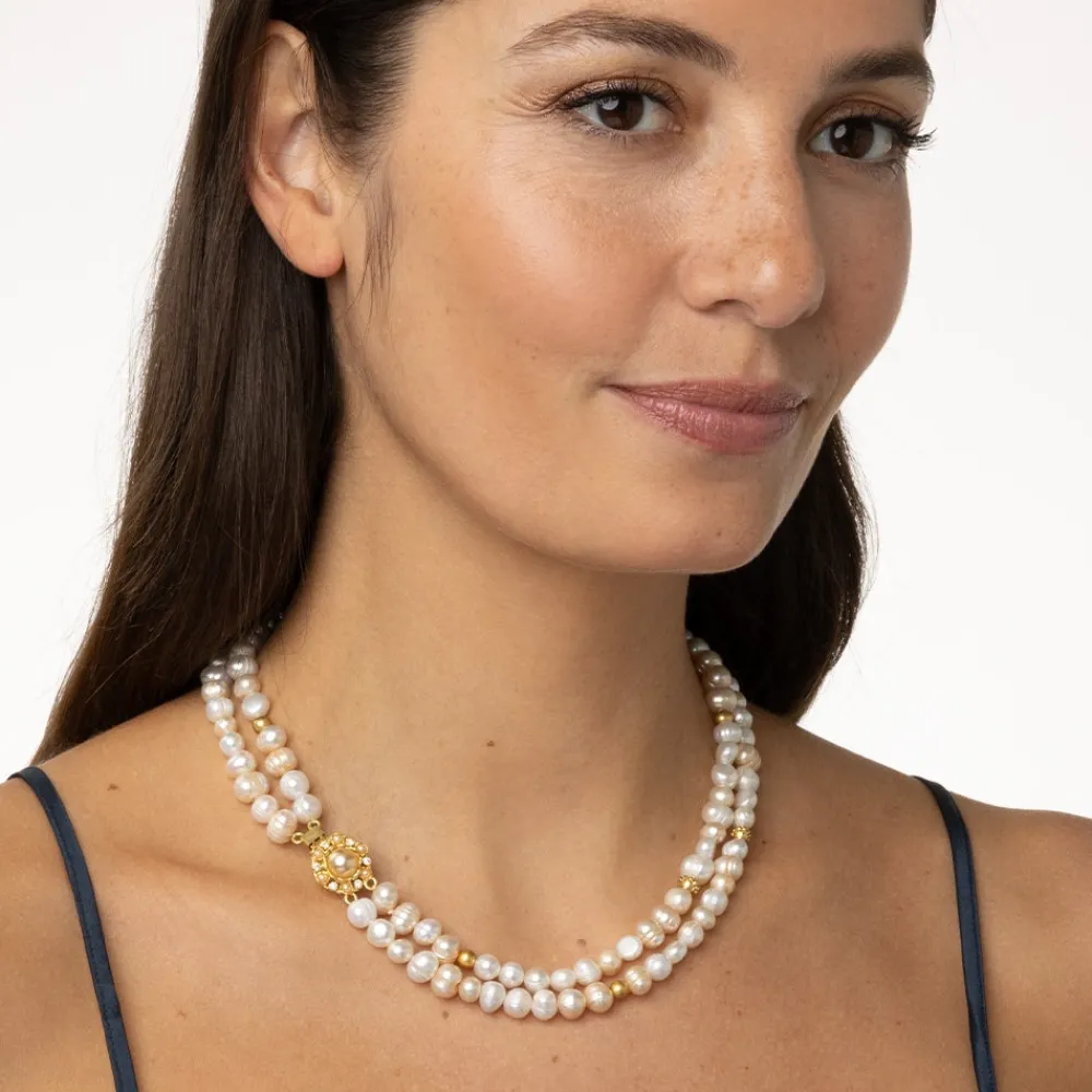 Philippine Pearl Double-Strand Necklace*The Met Store Best