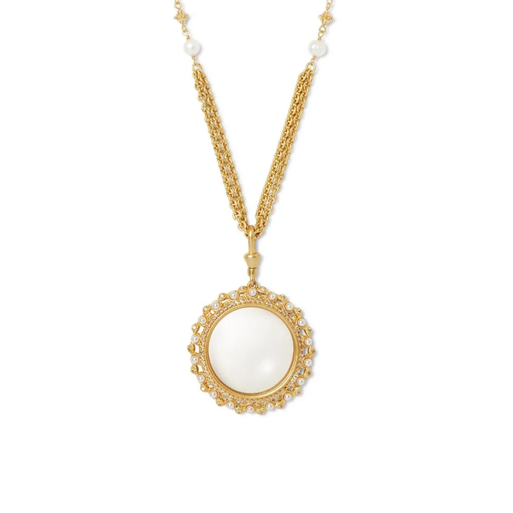 Philippine Pearl Magnifier Pendant Necklace*The Met Store Sale