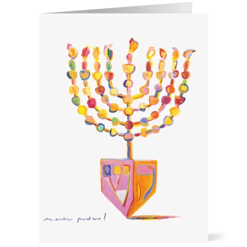 Podwal: Menorah Dreidel Holiday Cards*The Met Store Flash Sale