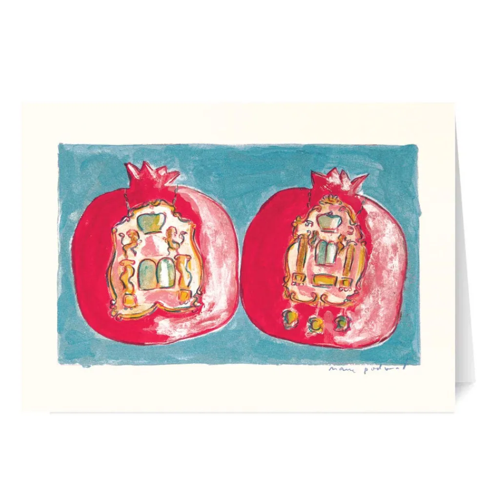 Podwal: Pomegranate Rosh Hashanah Cards*The Met Store Cheap