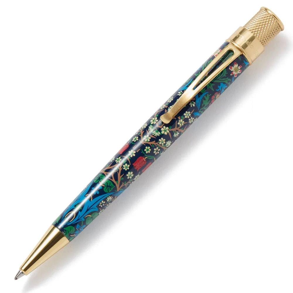 Retro 51 William Morris Blackthorn Rollerball Pen*The Met Store Sale