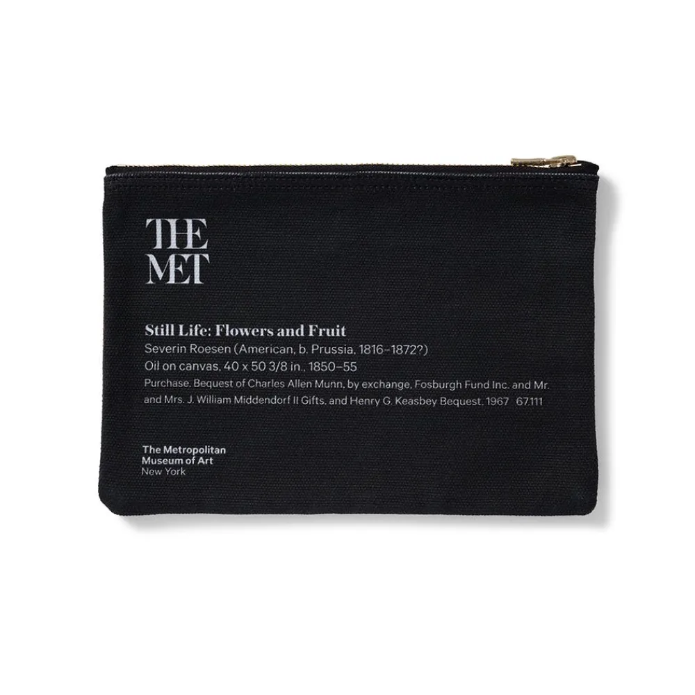 Roesen Still Life Zip Pouch*The Met Store Sale