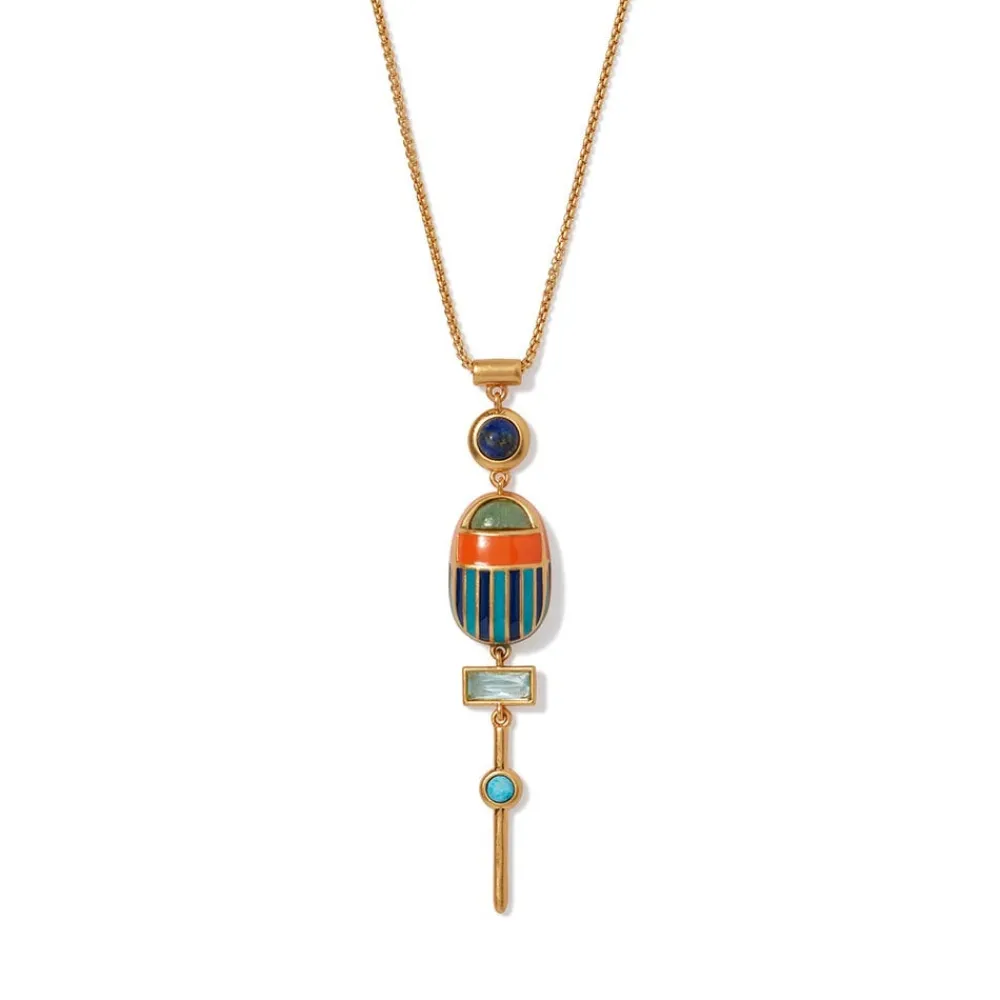 Royal Scarab Lariat Necklace*The Met Store Best Sale