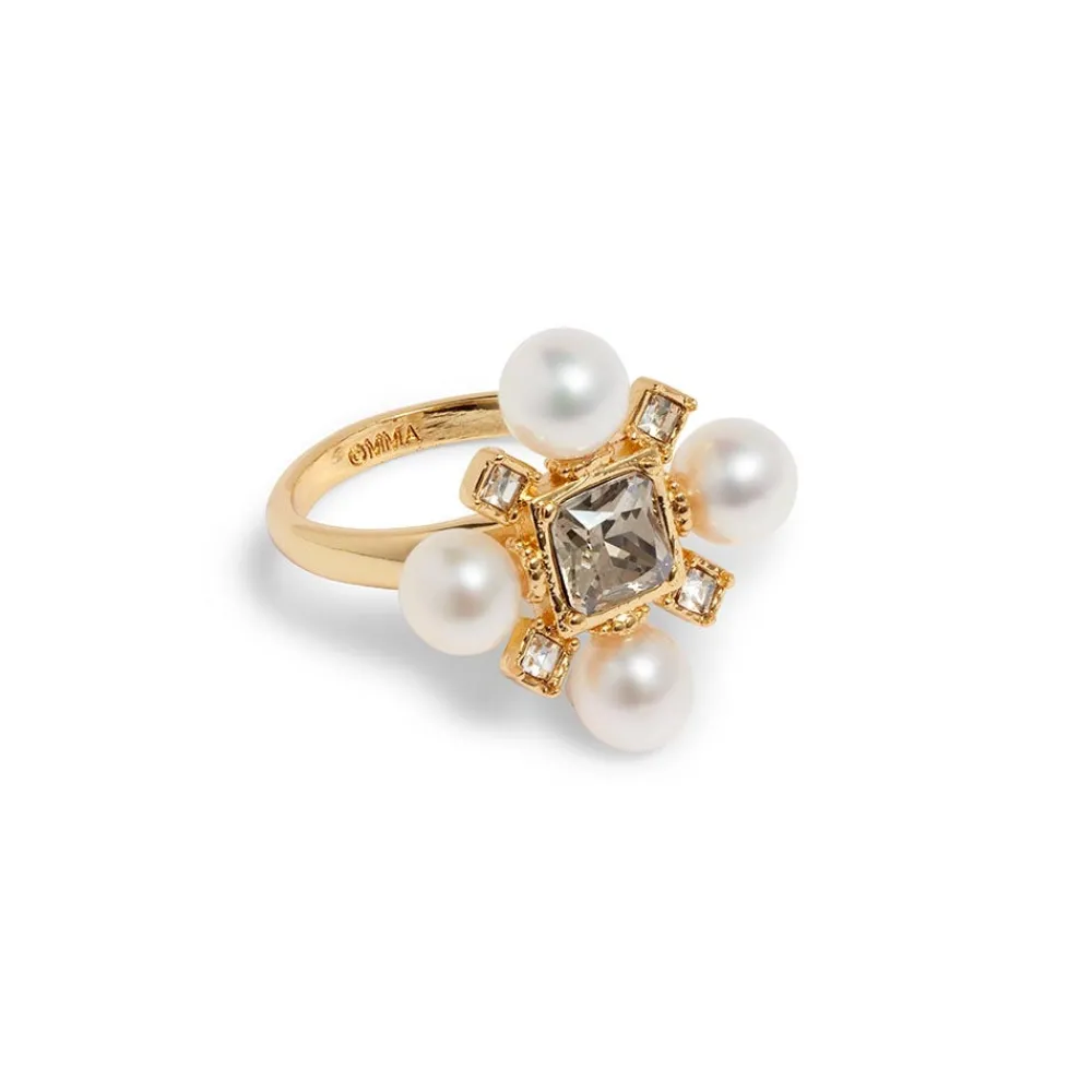 Royal Tudor Cocktail Ring*The Met Store Cheap