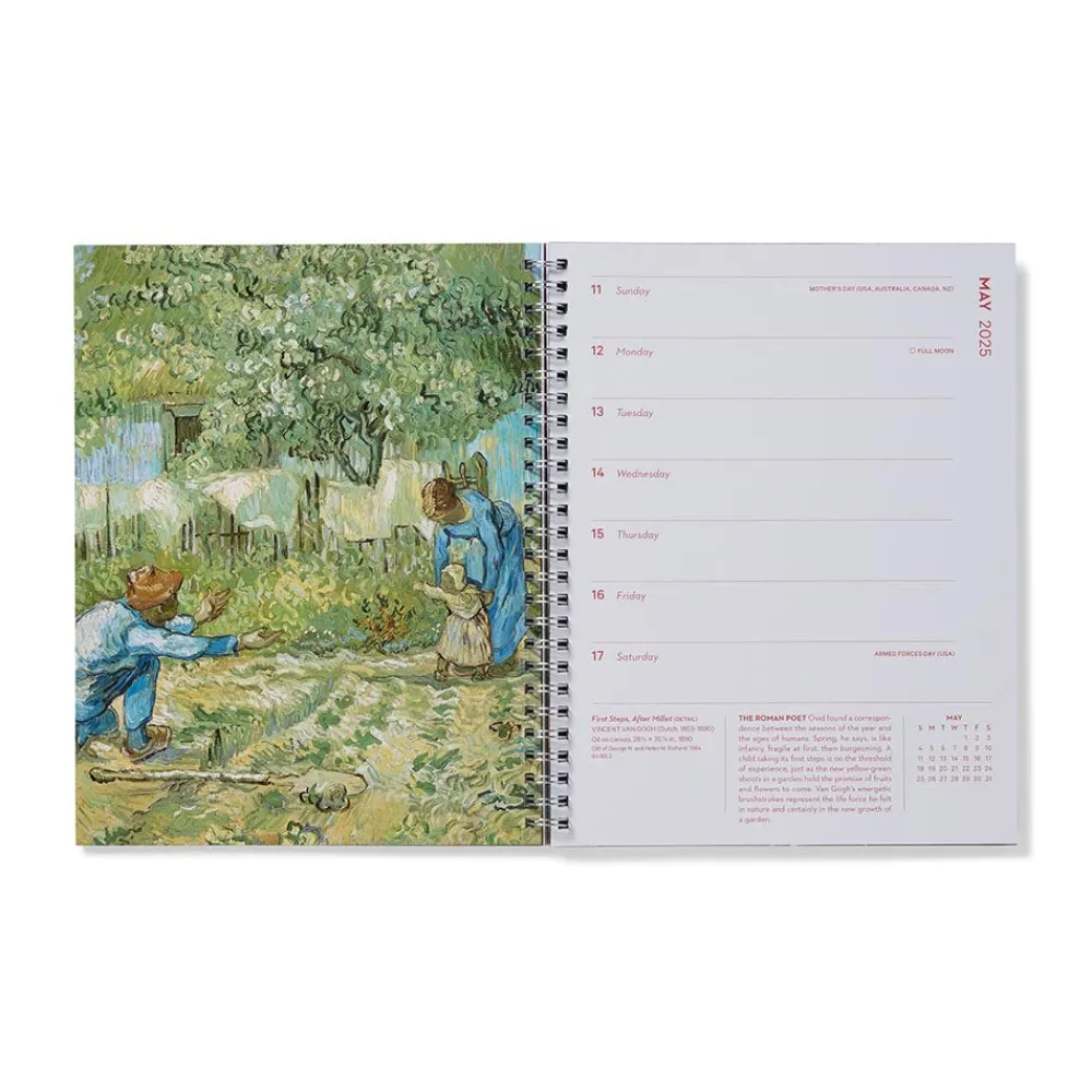 Seasons of Impressionism Spiral-Bound Engagement Calendar 2025*The Met Store Shop