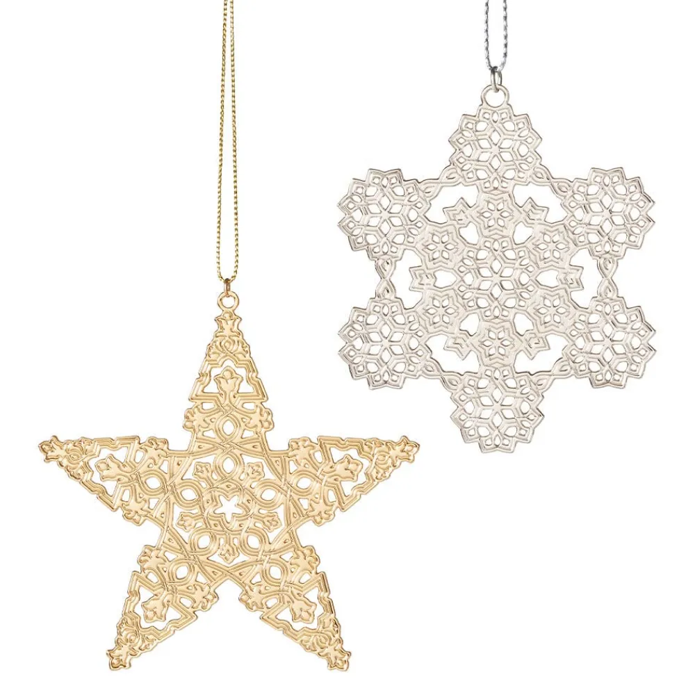 2024 Star and Snowflake Ornament Set*The Met Store Clearance