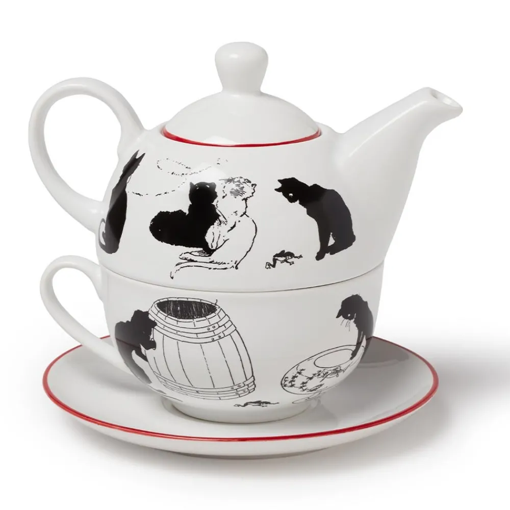 Steinlen Cats Tea-for-One Set*The Met Store Cheap