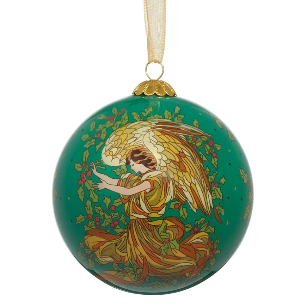 Tait-Henson Angel of the Evergreens Hand-Painted Glass Ornament*The Met Store Flash Sale