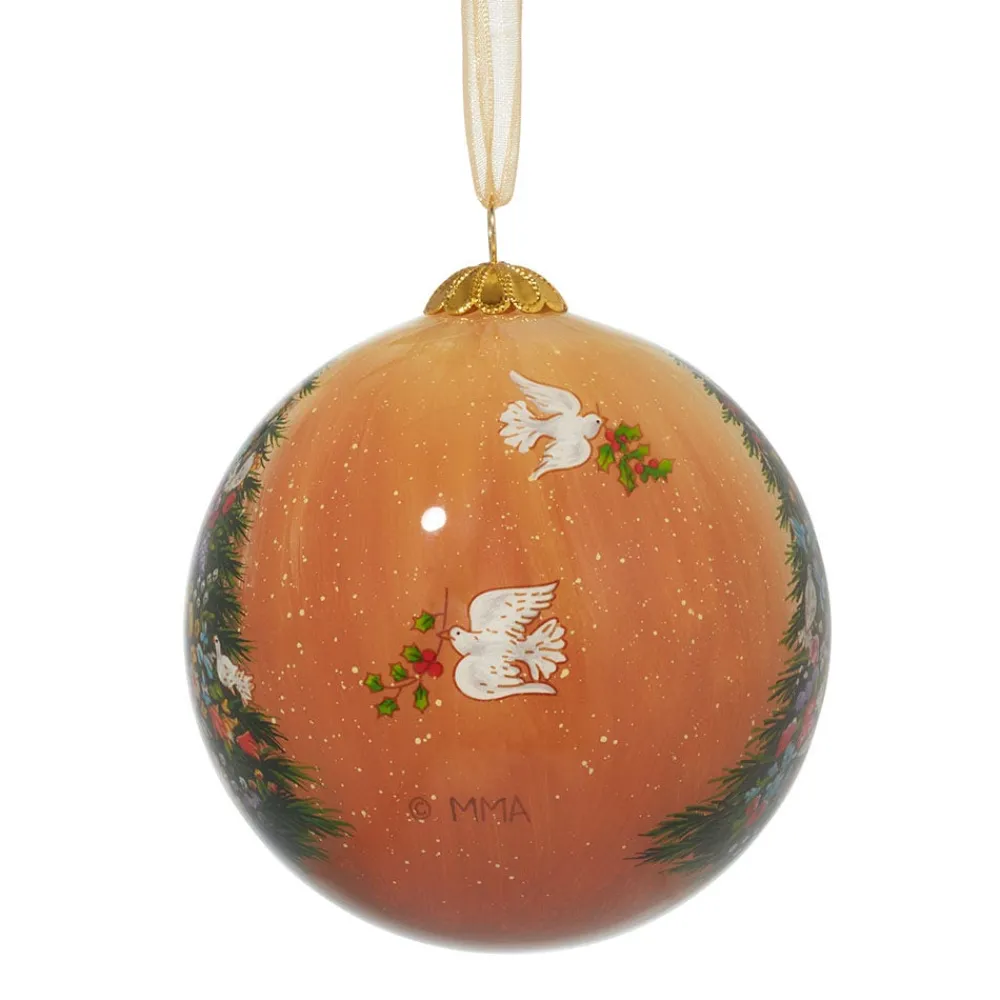 Tait-Henson Bower of Beauty Hand-Painted Glass Ornament*The Met Store Best Sale